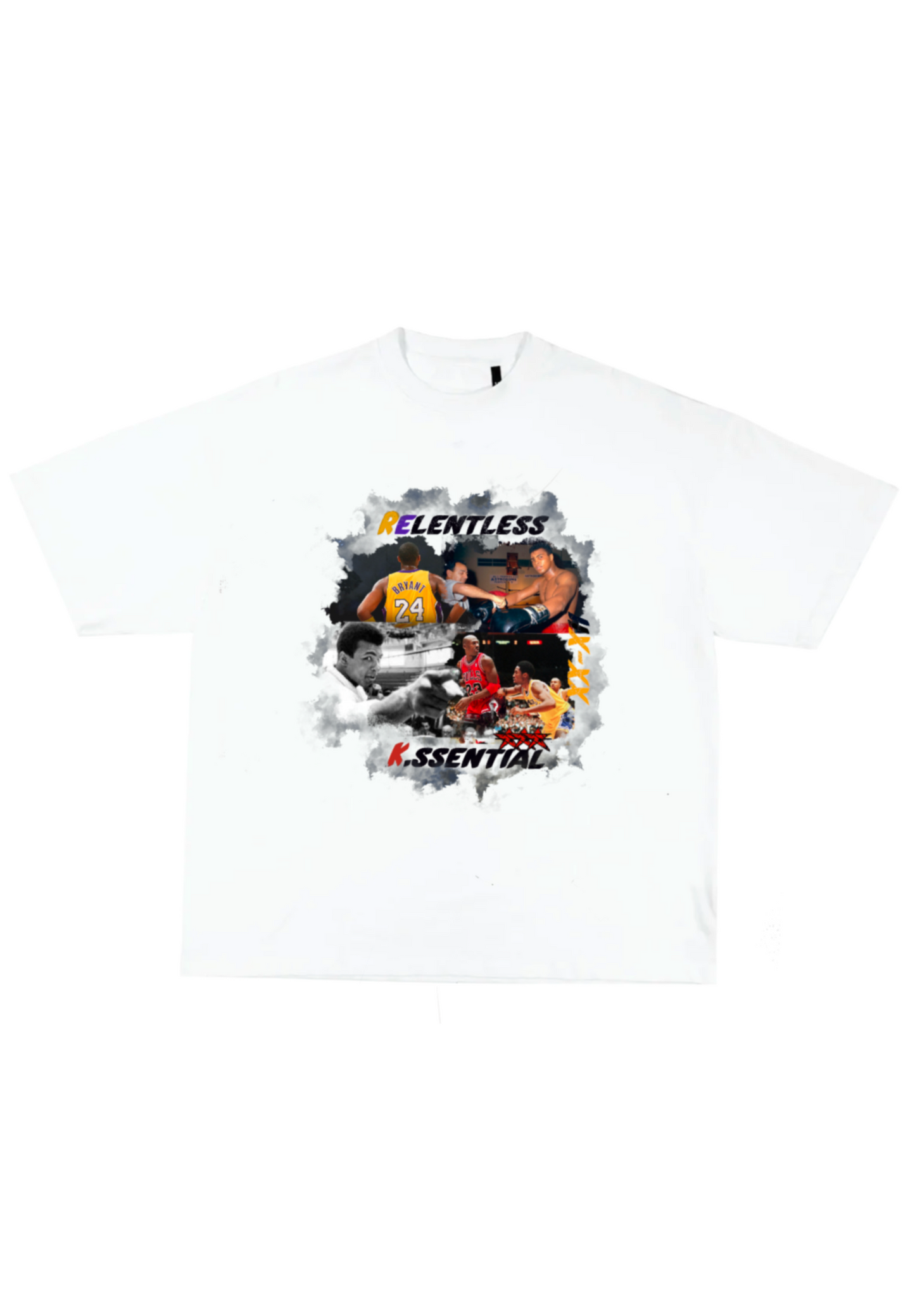 K.SSENTIAL Relentless White T-Shirt