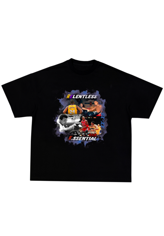 K.SSENTIAL Relentless Black T-Shirt